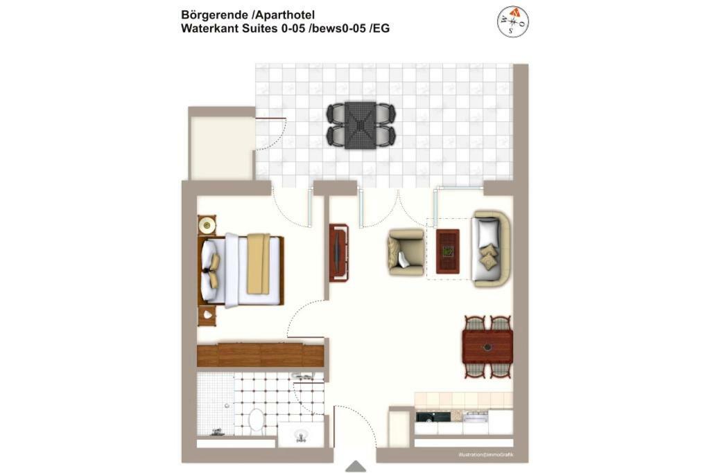 Waterkant Suite 0-05 Boergerende-Rethwisch Luaran gambar